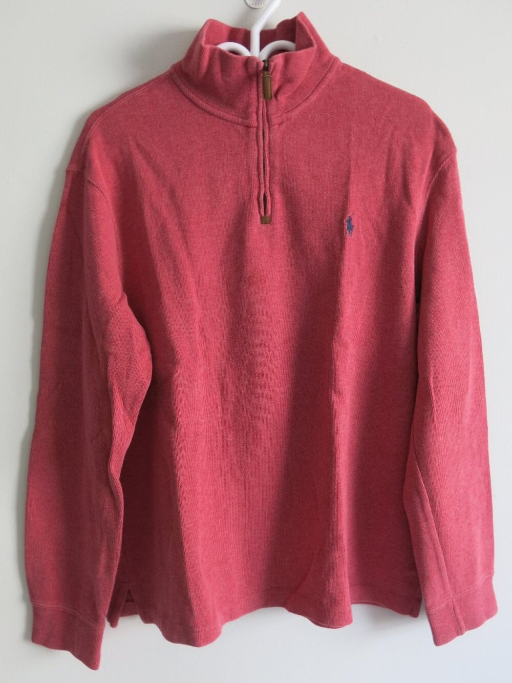Polo by Ralph Lauren 100% Cotton Long Sleeve Pullover Sweater - Size Large